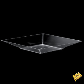 Proeving plastic kom PS "Pagoda" transparant 1750ml (72 stuks)