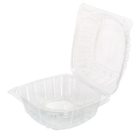 Plastic scharnierende Deli-Container OPS "transparant Seal" 120ml (500 stuks)