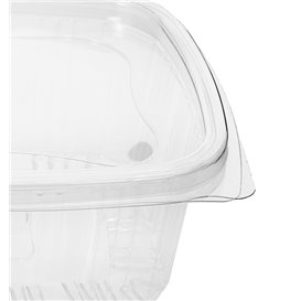 Plastic scharnierende Container PET 1500ml (50 stuks) 